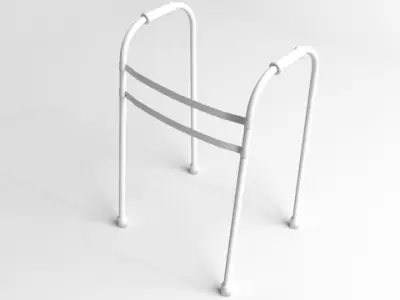 Center-handle Walker 3D model