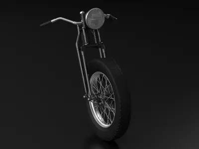 Motorcycle Springer Fork 3D model