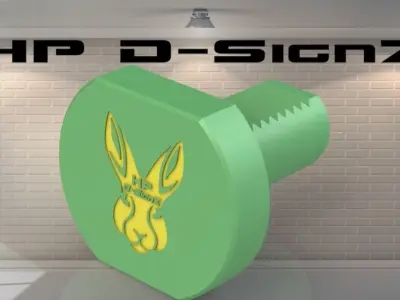 Blanking plugs for VDI turret lathes 3D print model