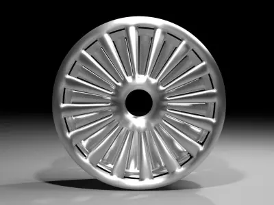 Wheel Rim 9 3D model