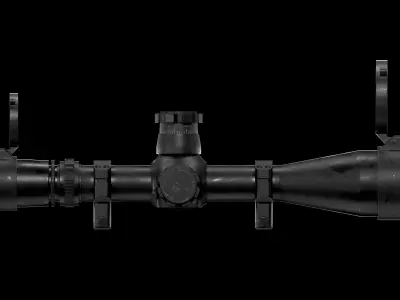 Sniper Sight Low-poly 3D model