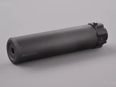 Suppressor BSOC - AAA 3D Asset - Game Ready Low-poly 3D model
