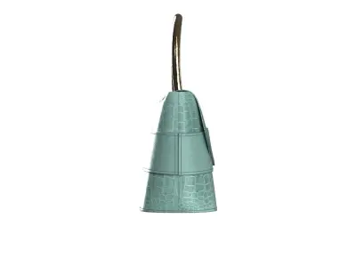 Mint Leather Mini Flap Bag 3D model