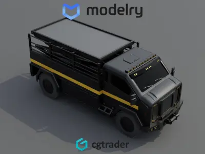 Utility Truck 3D model