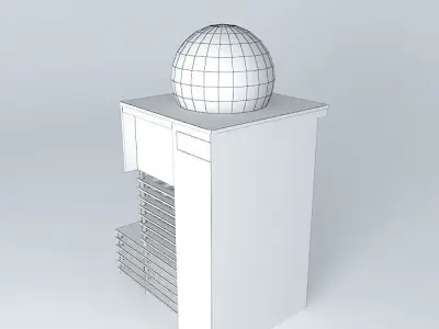 Weather Radar Free 3D model