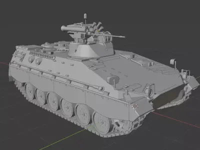 Scalable Marder 1A2 IFV 3D print model