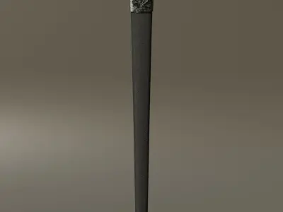 Kings Long Sword Low-poly 3D model