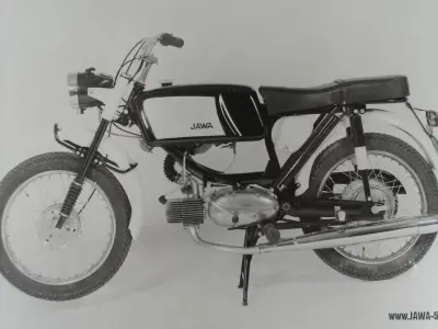 Gearbox Jawa 50 23 motorcycle 3D model