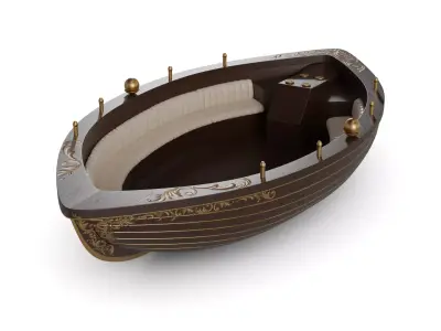 Rowboat 3D model