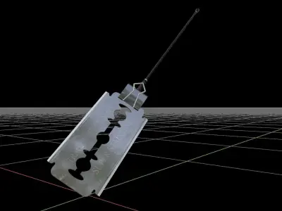 Great Sword Low-poly 3D model