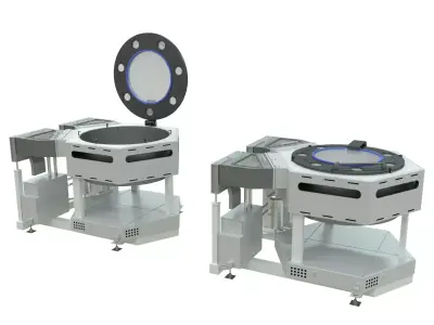 semiconductor wafer chamber 3D model