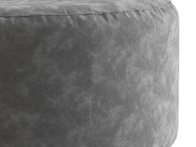 Round Ottoman Nedra By La Forma 3D model