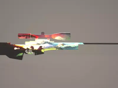 Awm with Custom skin 3D model
