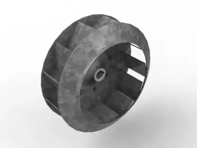 Fan Blower 1 Free 3D model