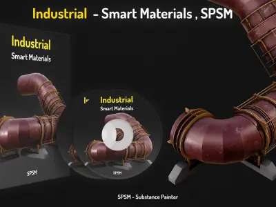 Industrial Smart Materials 3D model