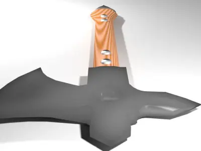 Battle Axe - Arabic Scorpionaxe 3D model