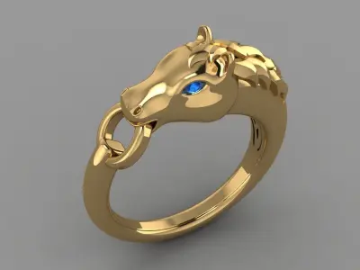 RPY-007 dragon ring 3D print model