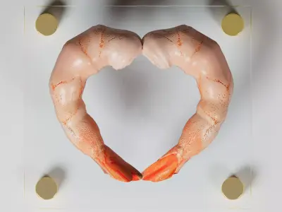 King Prawn 3D model