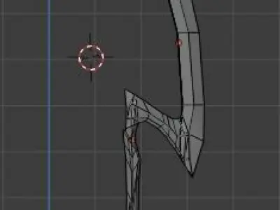 Moon fantasy sword RPG 3D model