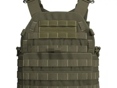 Military Bulletproof Vest LBT 6094 - Marvelous Designer 3D model