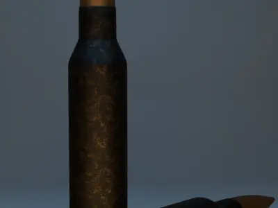 Bullet  62 x 39 3D model