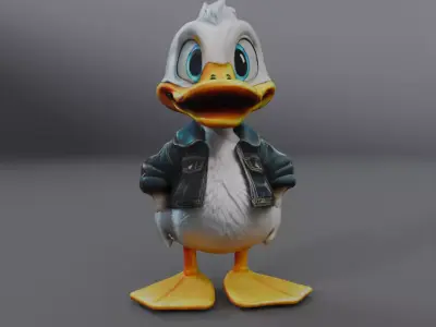 duck statue  3D model