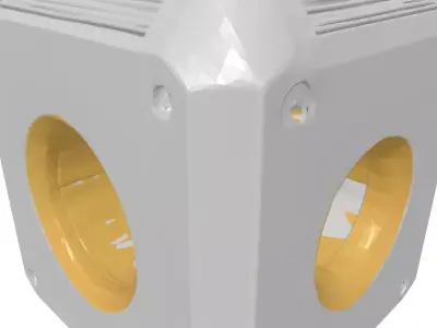 SciFi Industrial Energy Cube Module 3D model