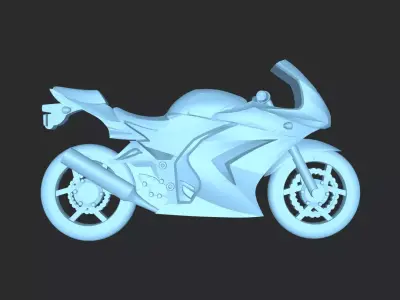 motorcycle Free 3D model by lollipop211191