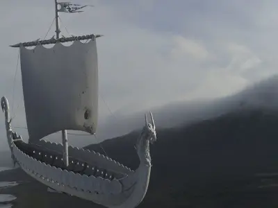 Viking Ship 3D model