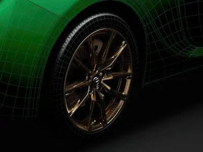 Toyota 86 Hakone Edition 2020 wheel 3D model