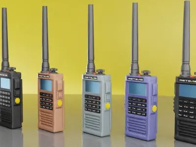 RETEVIS RT87 136  Walkie Talkie Radio 3D model