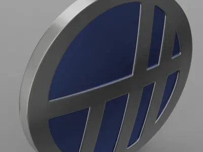 tonar logo 3D model