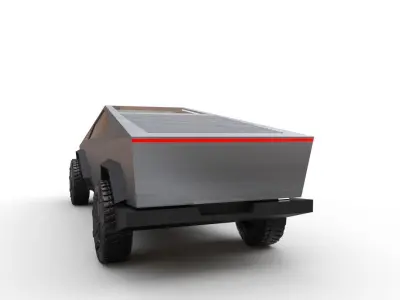 Tesla Cybertruck Prototype 3D model