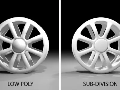 Wheel Rim 7 3D model