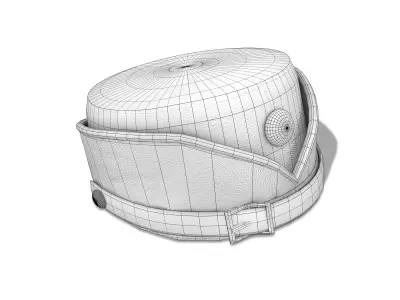 Uniform Army Hat V1 Low-poly 3D model