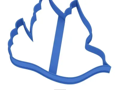The Bird of Happiness cookie cutter for professional Free 3D print model
