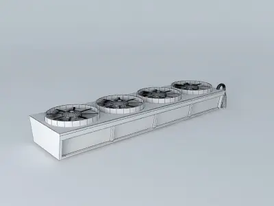 Cooling Plant Free 3D model