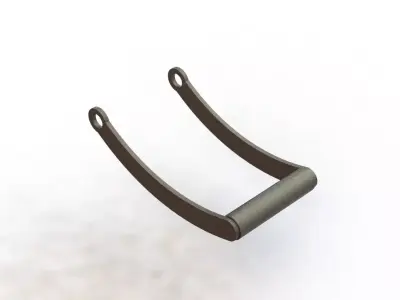 Rolo Apalpador Feeler Roller 3D model