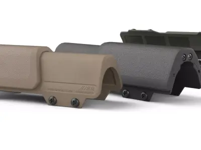 Larue Tactical RISR Stock Riser Low Poly 3D Model Low-poly 3D model