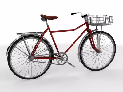 vintage bike 3D model