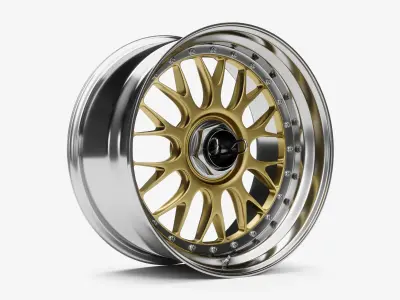 BBS E87 Centerlock Wheels 3D model