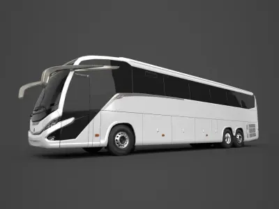 Marcopolo Paradiso G8 1200 2021 Low-poly 3D model