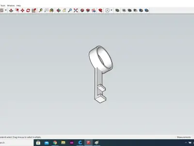 Phantom 3 camera gimbal holder 3D model