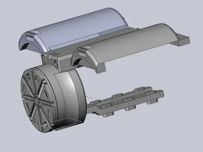 Sphenodon Type c TBM Free 3D print model