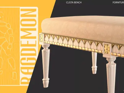 CLISTAL BENCH 3D model