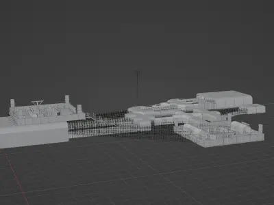 sci fi room part 2 3D model