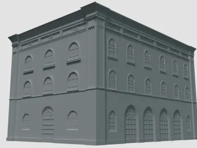 Building 3D model shop