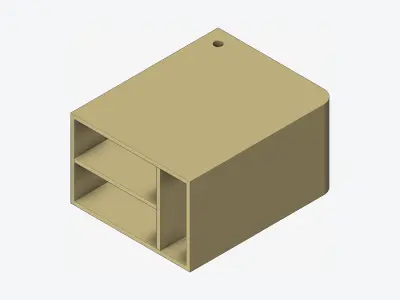 Furniture - Sofa - Contemporary - Flame - Corner - Shelf Low-poly 3D model