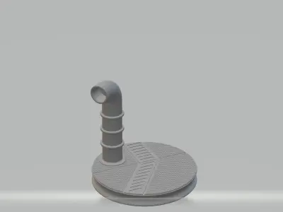 Base for miniature 2 Free 3D model