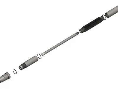mini precision screw driver 3D model